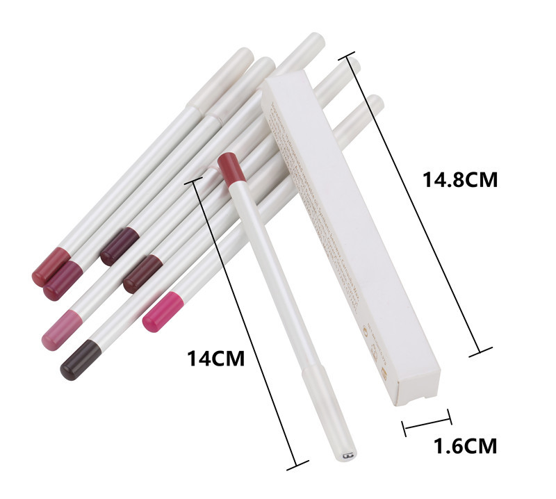 OEM Matte Painting Lipstick Eyeliner Eyebrow Pencil Lipliner