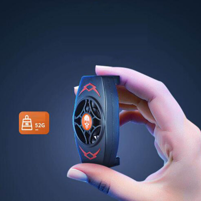 Phone Cooler Phone Radiator for Gaming Funcooler, Wired Mobile Phone Cooling Fan Lightweight Quiet.