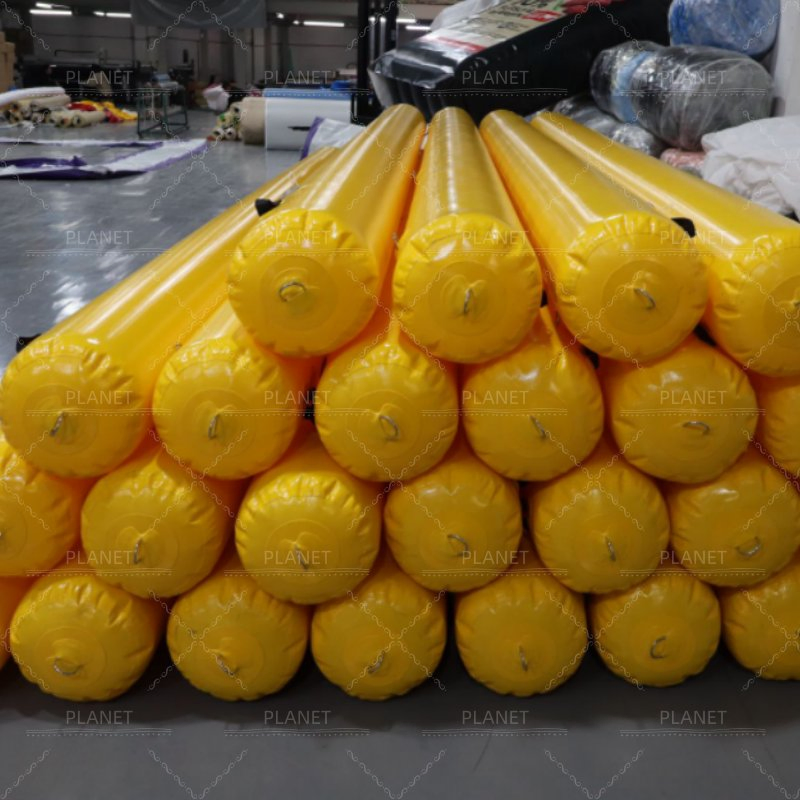 Factory Custom Floating Cylinder Buoys Race Maker Regatta Advertising Inflatable Swimming Buoy