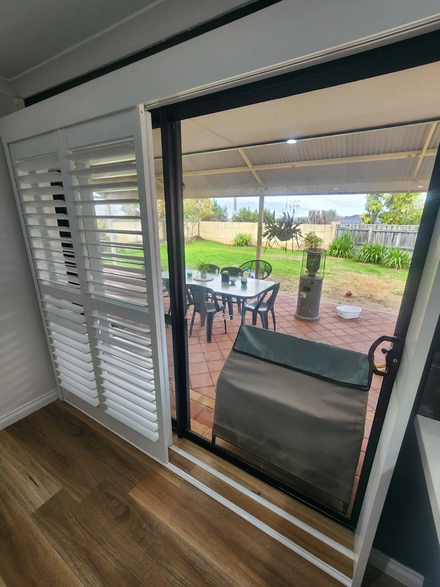 More of Our Sliding Doors Shutter Beautiful PVC Plantation Shutters