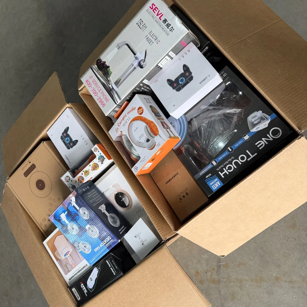Bulk Returned Items Pallet Wholesale Mixed Home Appliances Gadgets