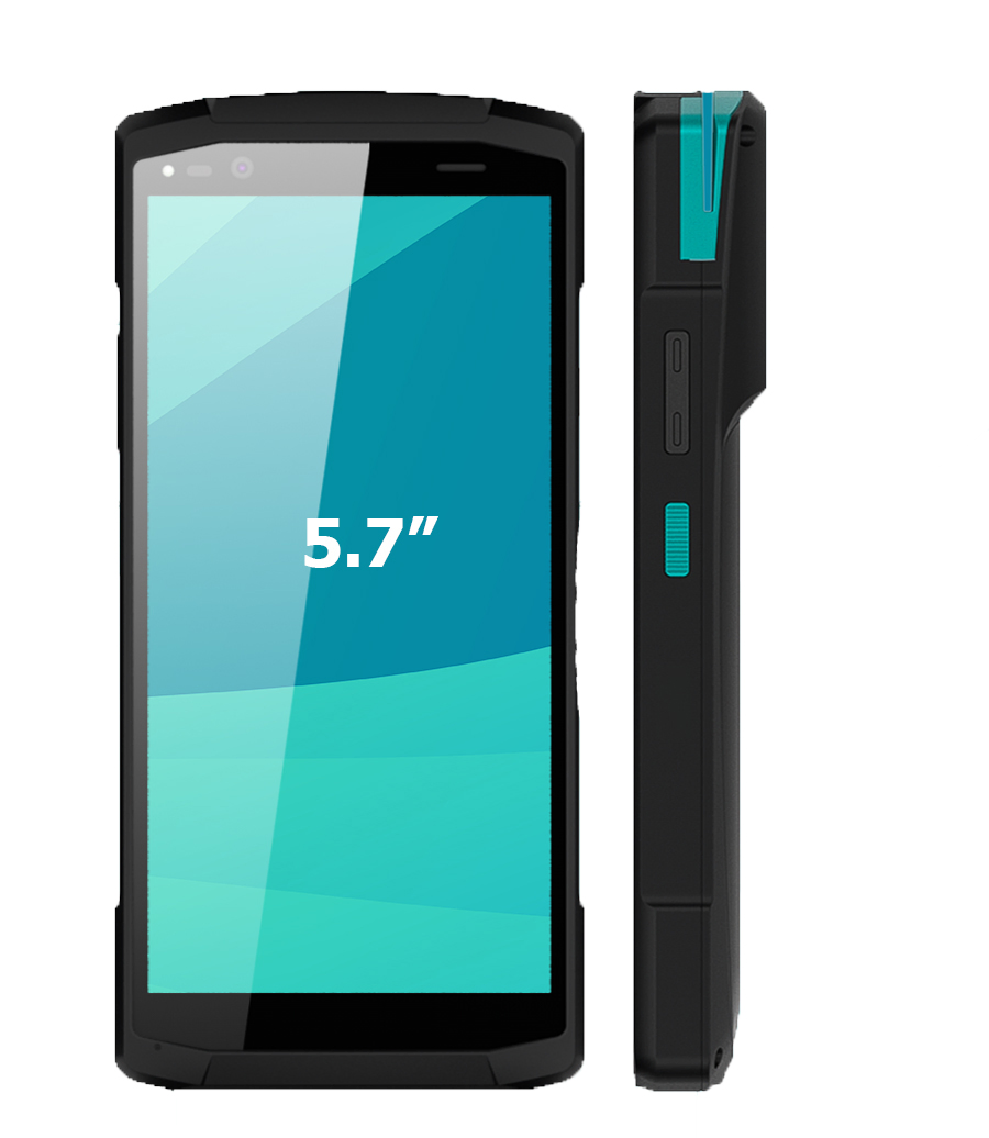 Portable Capacitive Touch Screen Android POS Terminal with 58mm Thermal Printer