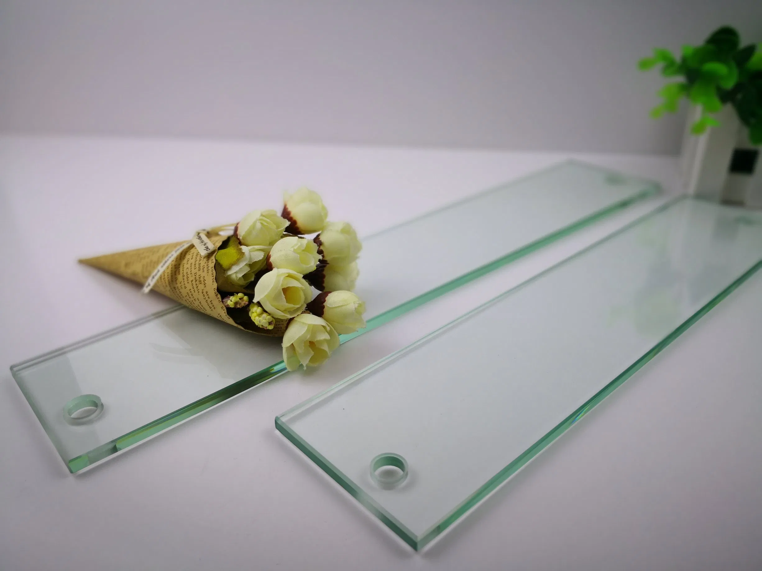 8mm Tempered Glass Door Toughened Safety Glass with Flat Polished Edges