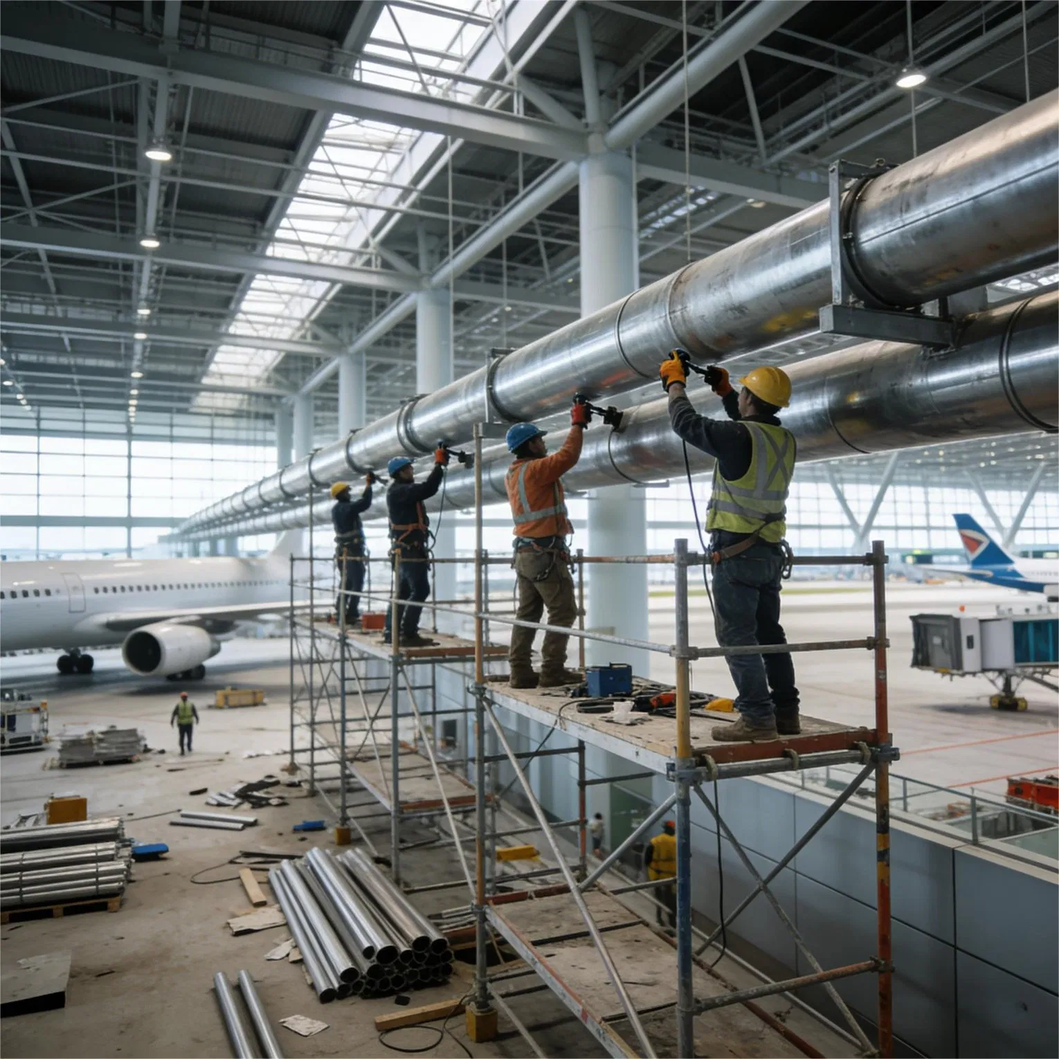 Customized Prefabricated Steel Structure Factory Building for Production Lines