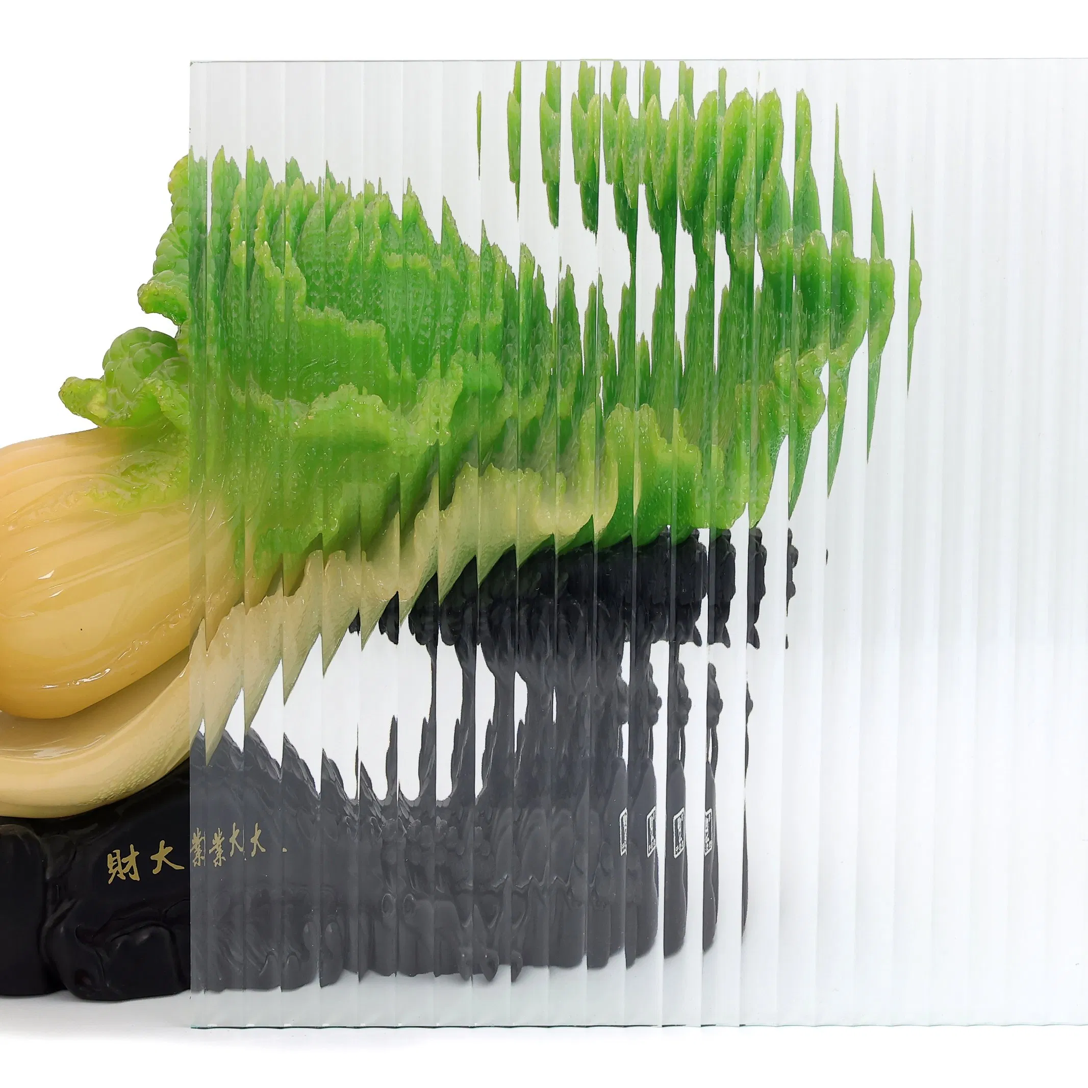 5mm 6mm 8mm 10mm Ultra Clear Low Iron Moru Pattern Glass