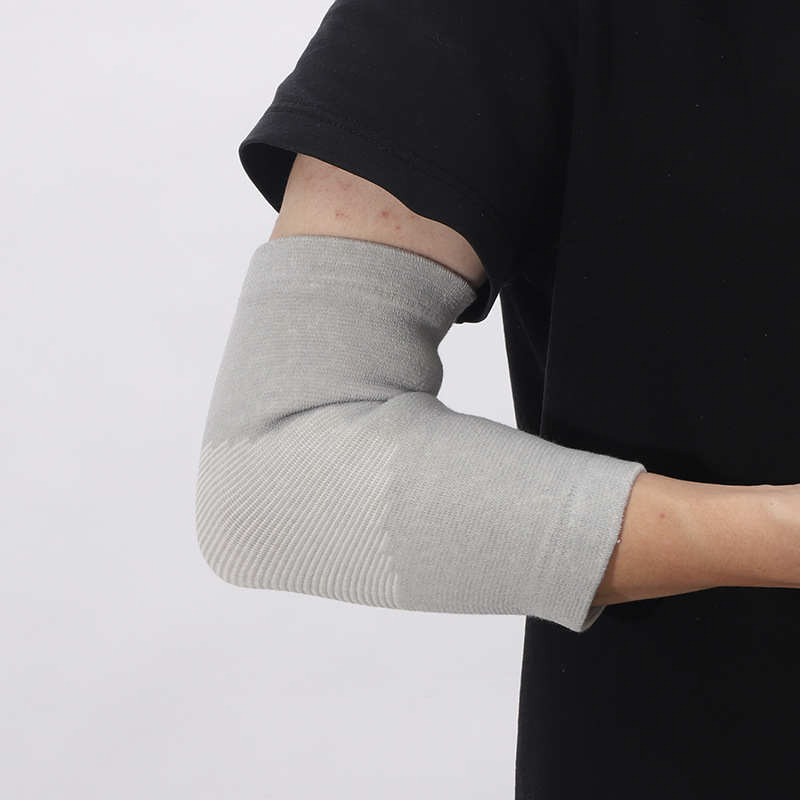 Exercise and Fitness Running Elbow Protection Grey Bamboo Charcoal Elbow Guard