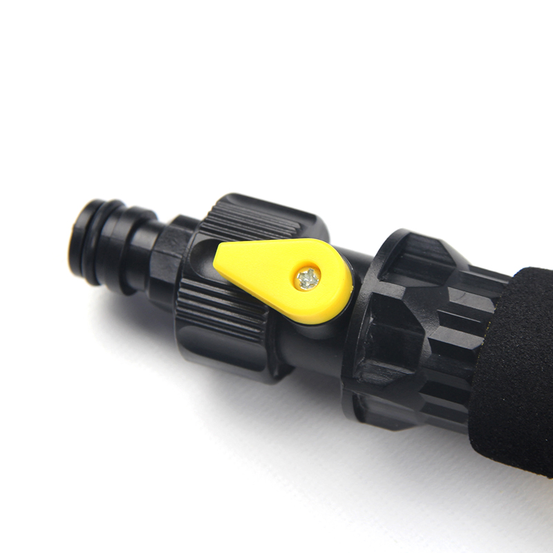 Flow Through Brush Heavy Duty Scrub Brush Extendable Car Wash Brush for Washing Cars Trucks Rvs Homes