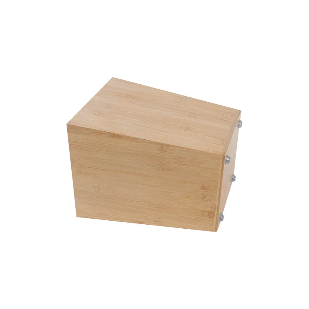 Wooden Lint Bin Bamboo Waste Basket Waste Bin Farmhouse