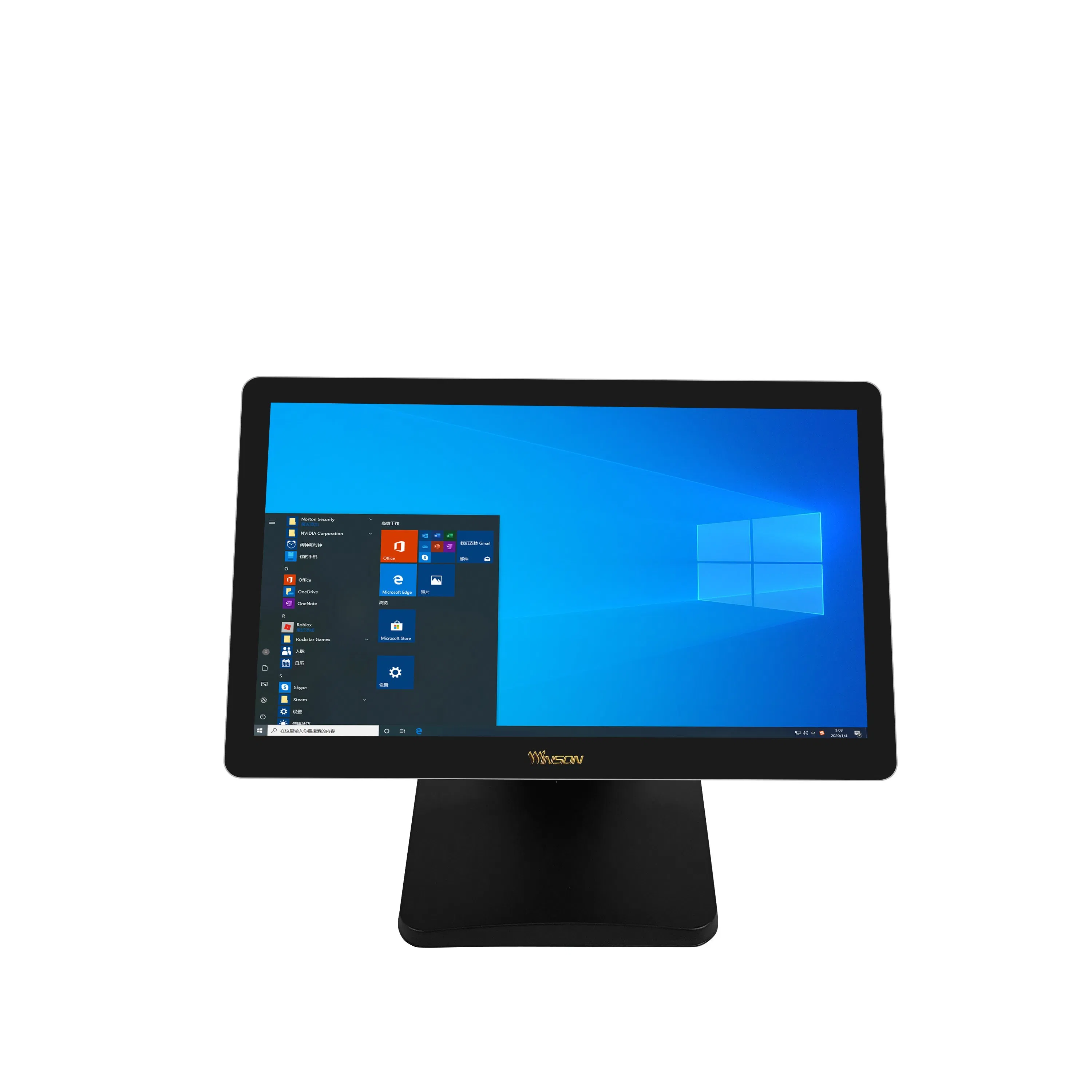 15.6 Inch Touch Screen POS System Cash Register Machine for Payment Kiosk Sdk Function