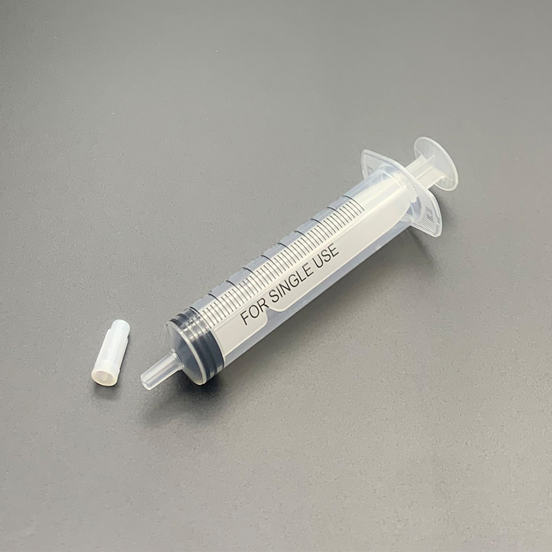 10ml Plastic Oral Syringe with Plug Disposable Pet Feeder Liquid Dispensing