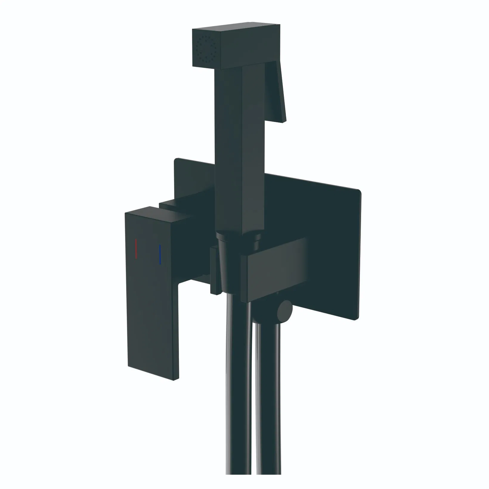 Смеситель для биде латунный Luxury Brass с распылителем