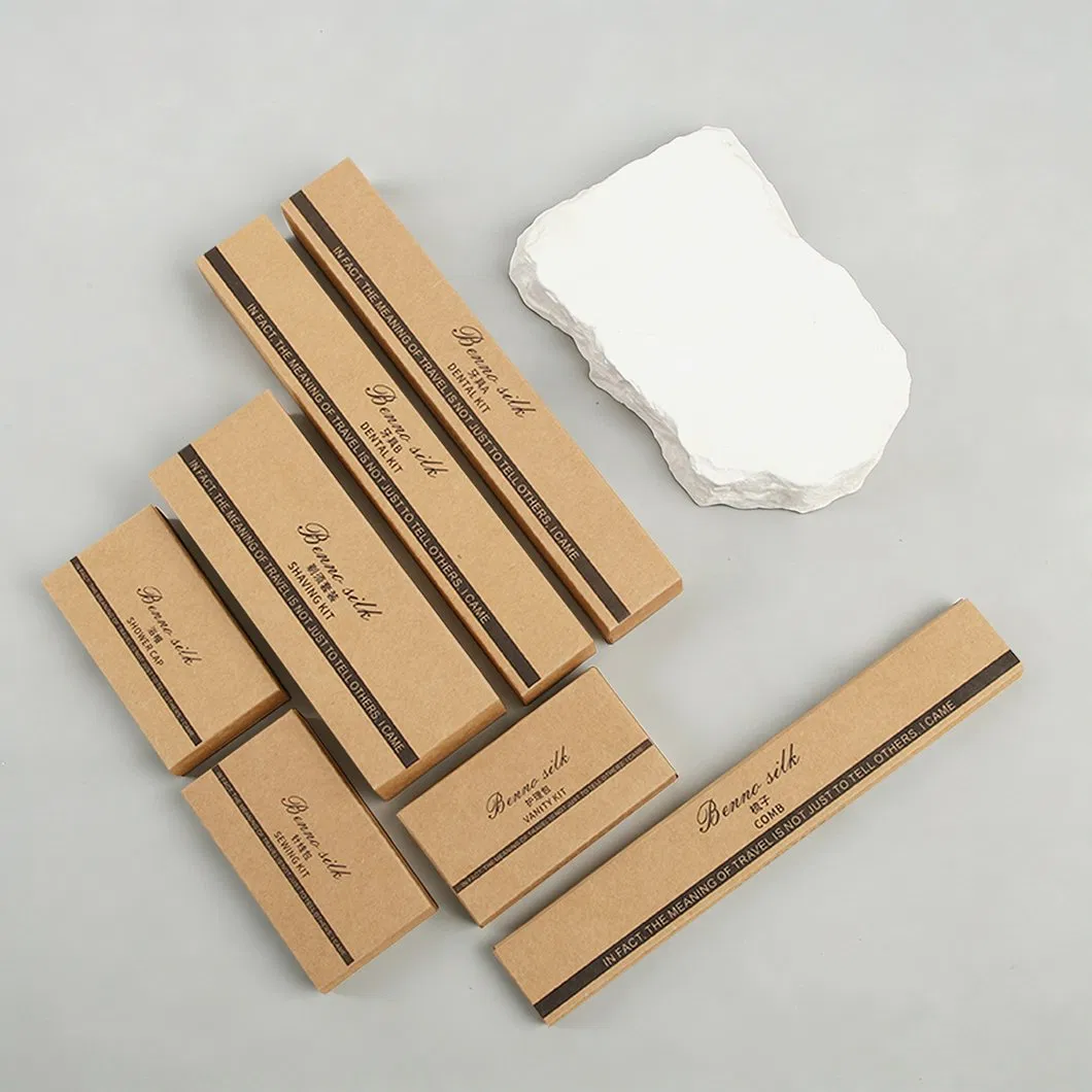 Wholesale Disposable Eco Friendly Biodegradable Toiletries Set Slipper Guest Hotel Amenity