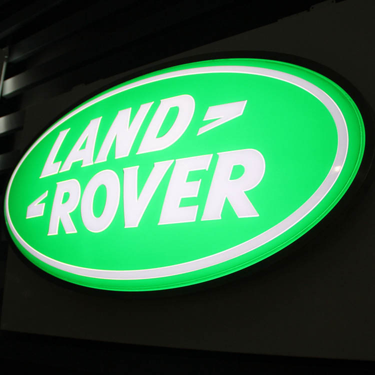 Custom LED Car Dealership Vacuum Forming Light Box