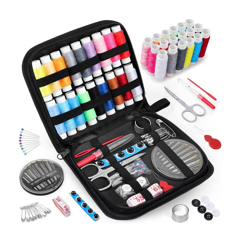 Ultimate 86-Piece Portable Sewing Kit for Travelers and Beginners