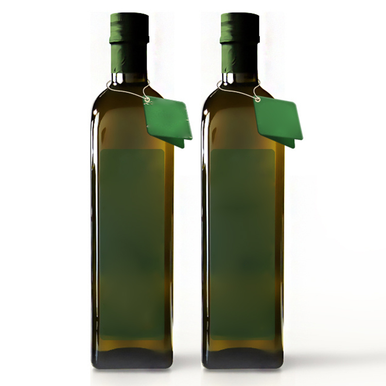 Free Sample 750ml 1000ml Glass Olive Oil Bottle for Aluminum Lid