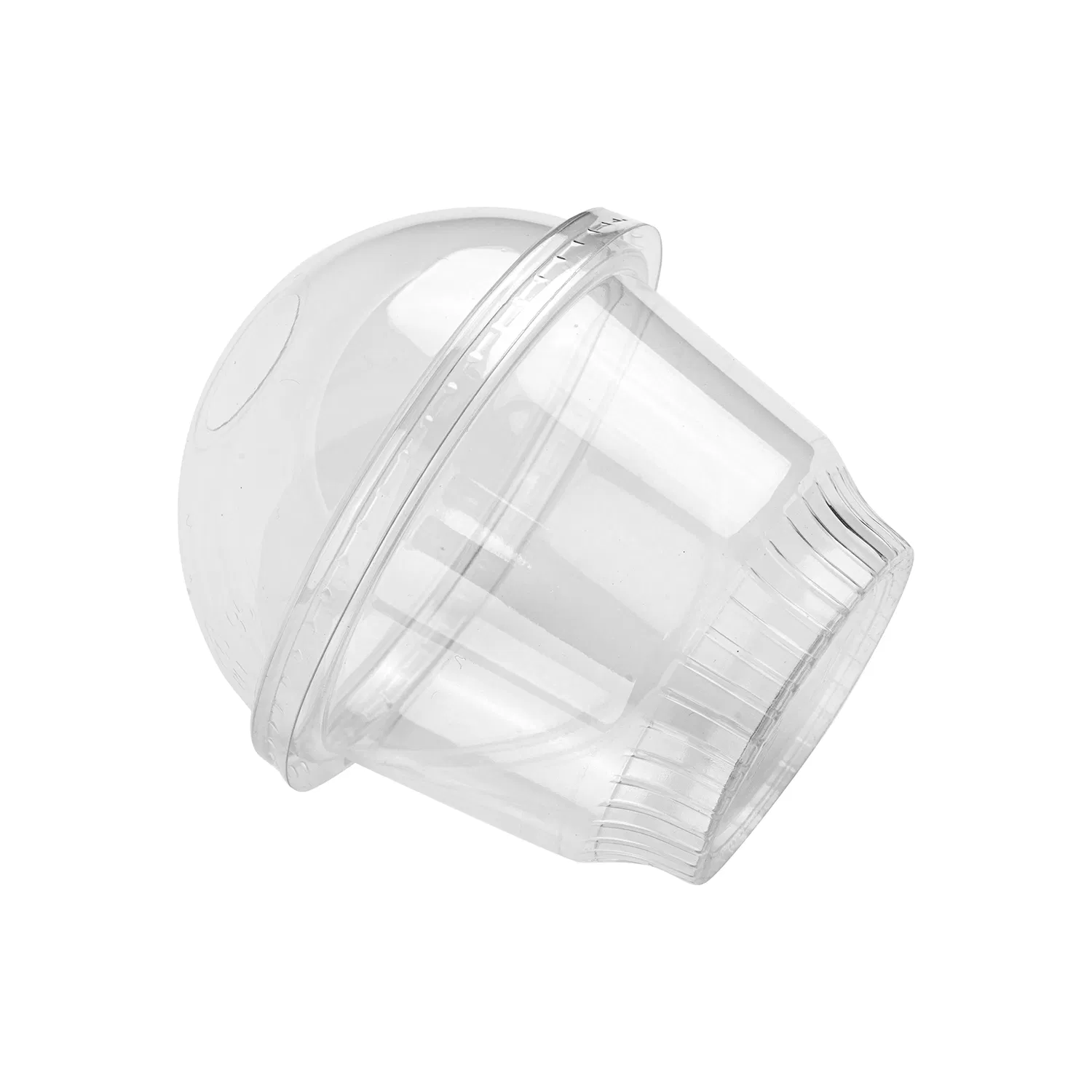 Одноразовые пластиковые стаканы с крышкой для мороженого и кофе