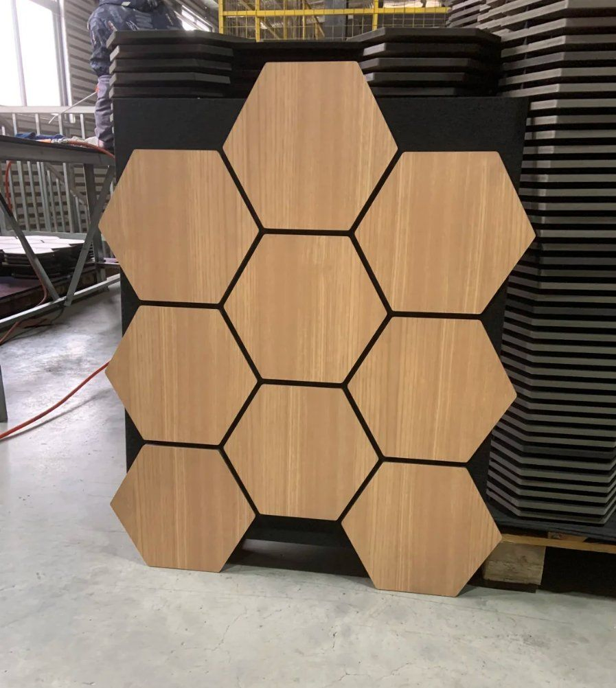 Custom 3D Shaped Acoustic Panels for Artistic Wall Soundproofing Solutions