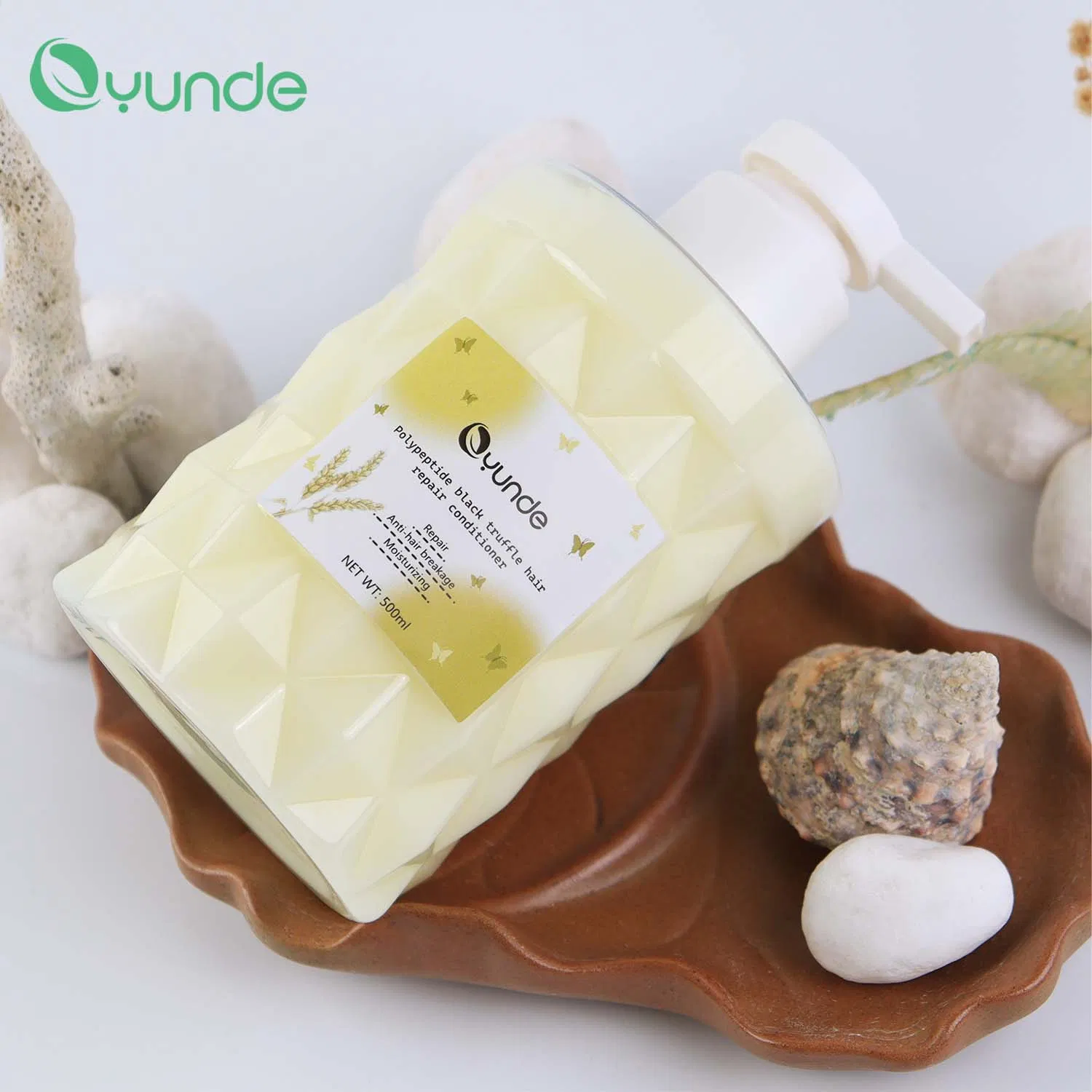 Natural Organic Polypeptide Black Truffle Repair Hair Conditioner for Salon