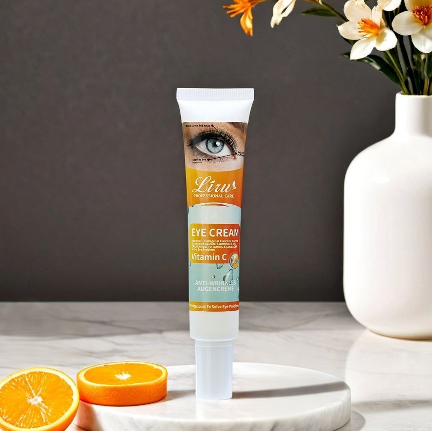 Vitamin C Eye Cream for Dark Circles and Anti-Aging Skin Care