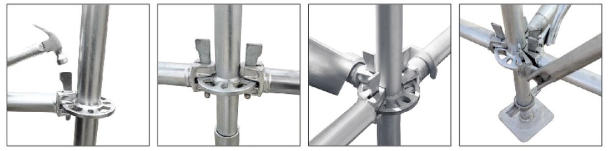 Wholesale Price Construction Ringlock Scaffolding Frame System for Concrete