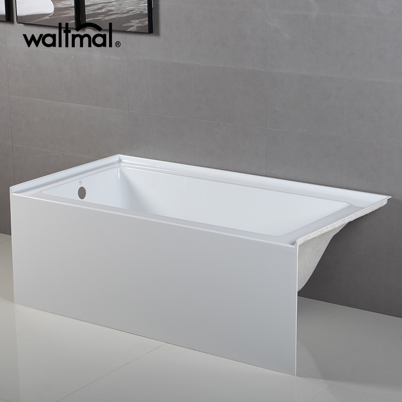 American Standard Acrylic Material Skirt Apron Bathtub for Bathroom