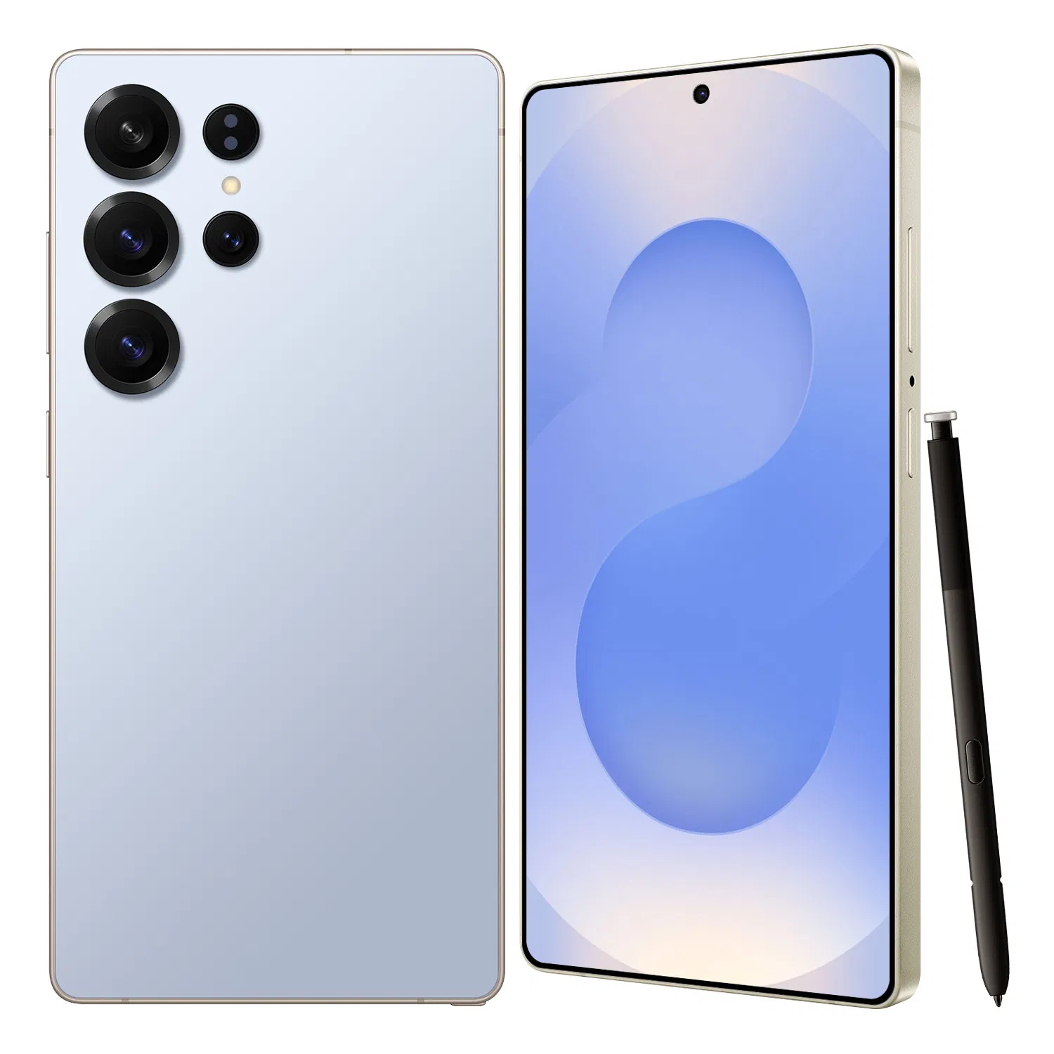 OEM ODM Customized 4G5g Mobile Phone S25 Ultra Android Smartphone Built-in Pen