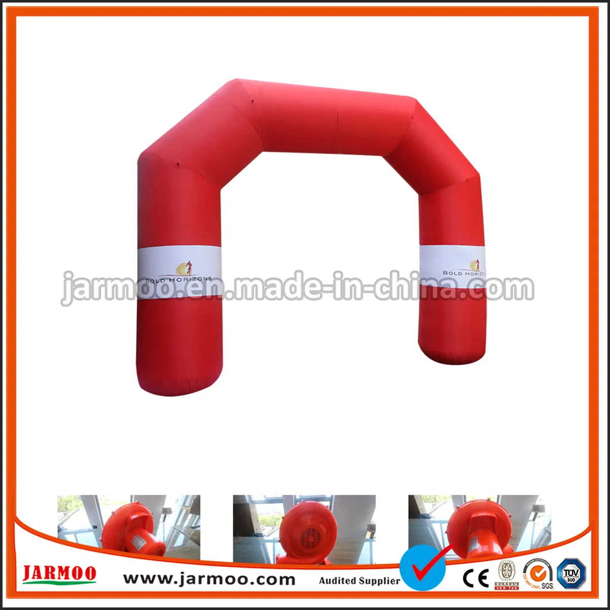 Promotion High Quality Custom Logo Printed Entrance Inflatable Arch