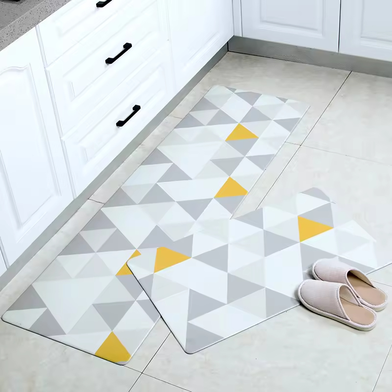 Kitchen Mat Cushioned Anti-Fatigue Kitchen Rug Waterproof Non-Slip Kitchen Mat