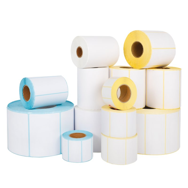 Hot Sales Waterproof Adhesive Thermal Paper Shipping Labels Blank Sticker Label Self Adhesive Paper