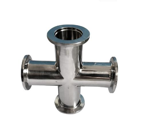Stainless Steel Sanitary Welded Equal Cross