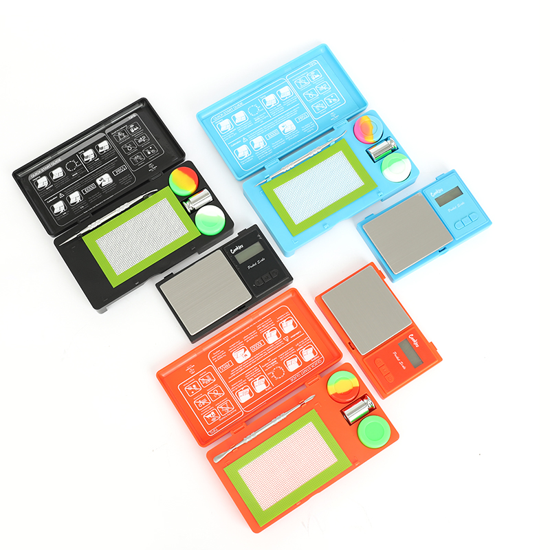 Backwoods Cookies Large Size Electronic Scales Pocket Type 0.01g Digital Scale Set