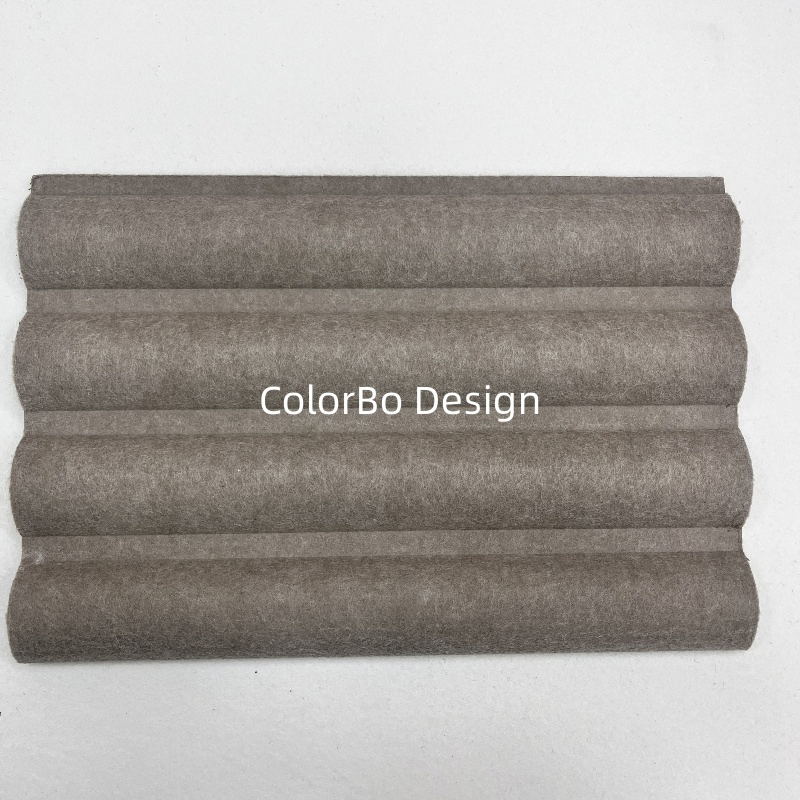 E0 Sound Absorption 3d panel wallpaper wall covering Material with Low Price