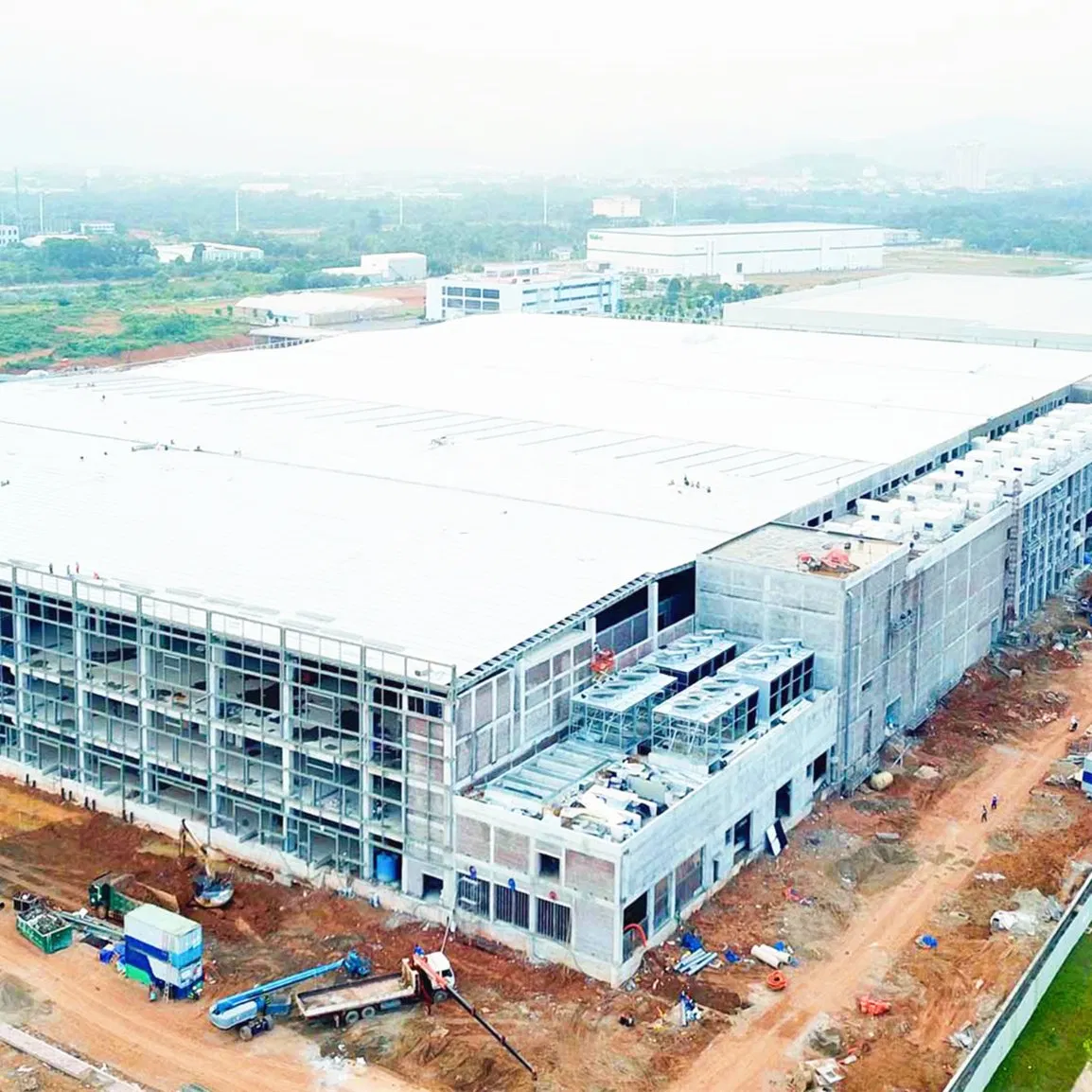 High Seismic Resistance Fast Installation Prefabricated Steel Structure Workshop