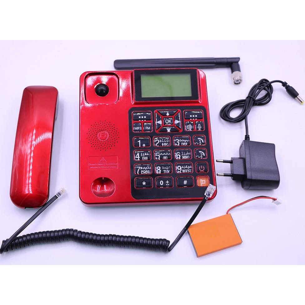 3D Big Speaker Telephone Mute Record Landline Suitable for Office and Home