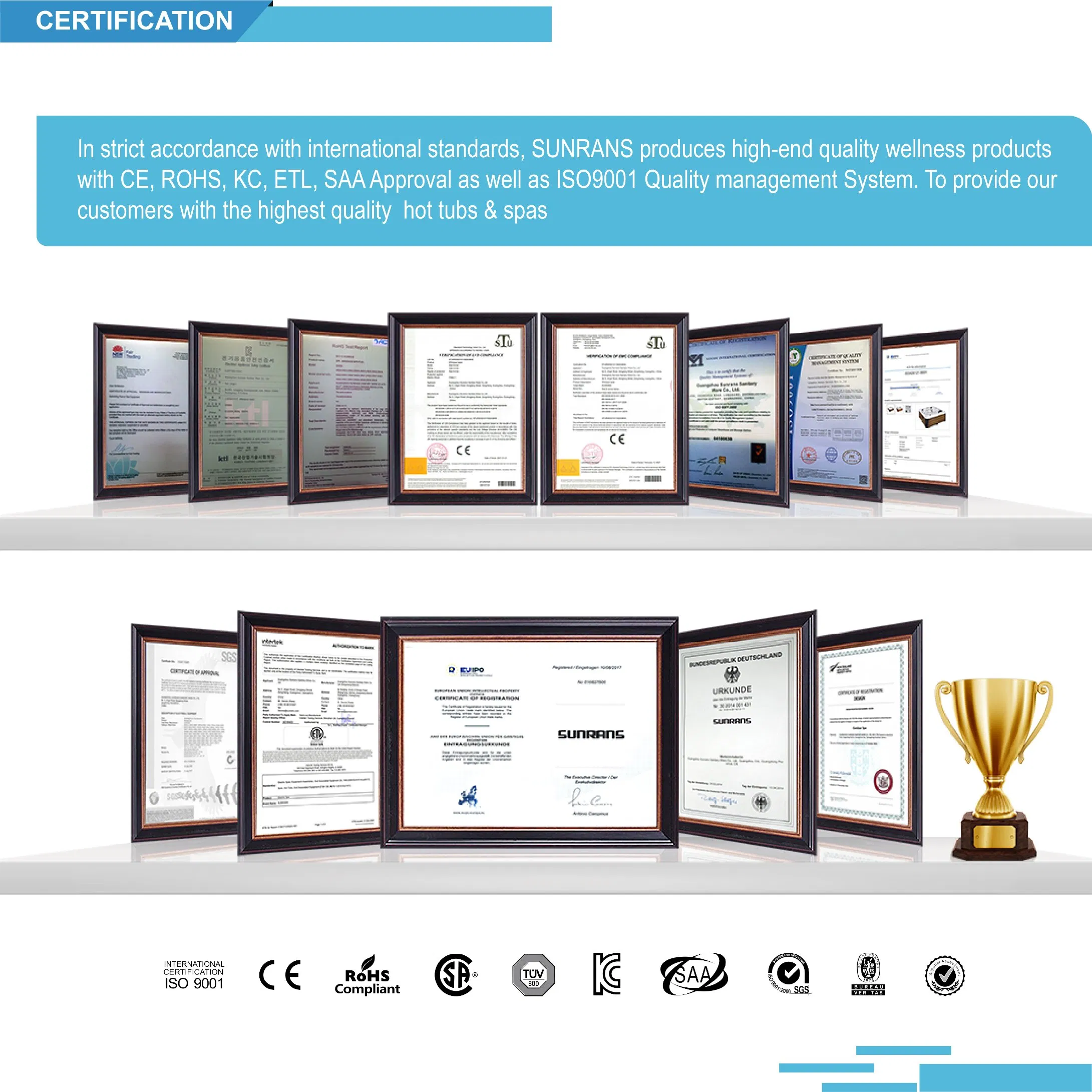 Роскошная гидромассажная ванна на 3 персоны с 16 форсунками