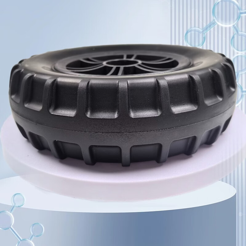 Heavy-Duty Rubber Wheels for Outdoor Tool Carts - Wear-Resistant Design