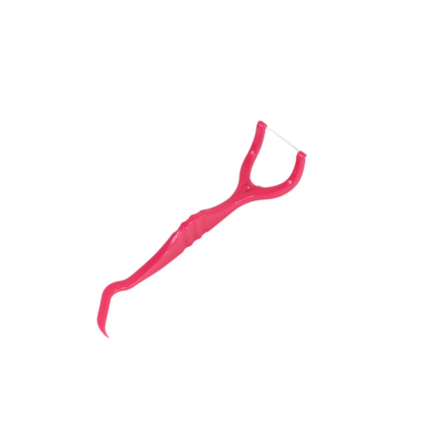 Wholesale 25PCS Dental Floss Picks Manufacturing Holder Floss Tooth Cleaning