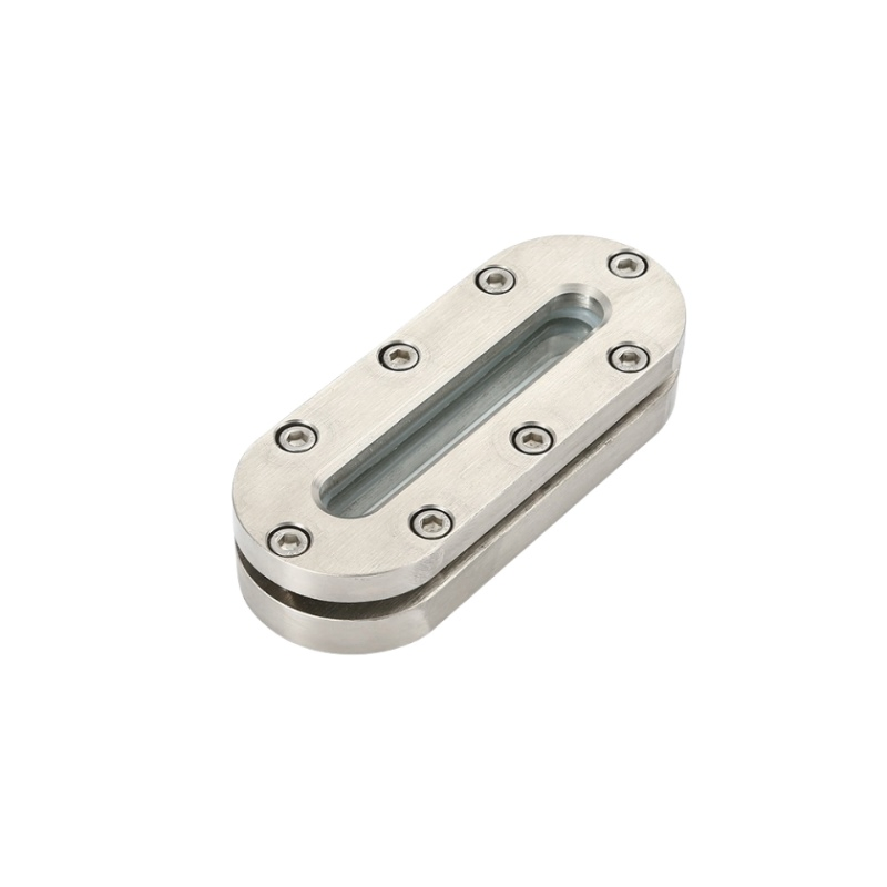 Sanitary Oval Sight Glass Stainless Steel 304 316