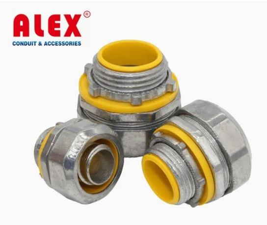 Liquid Tight Connector Malleable Iron Stright Type Durable
