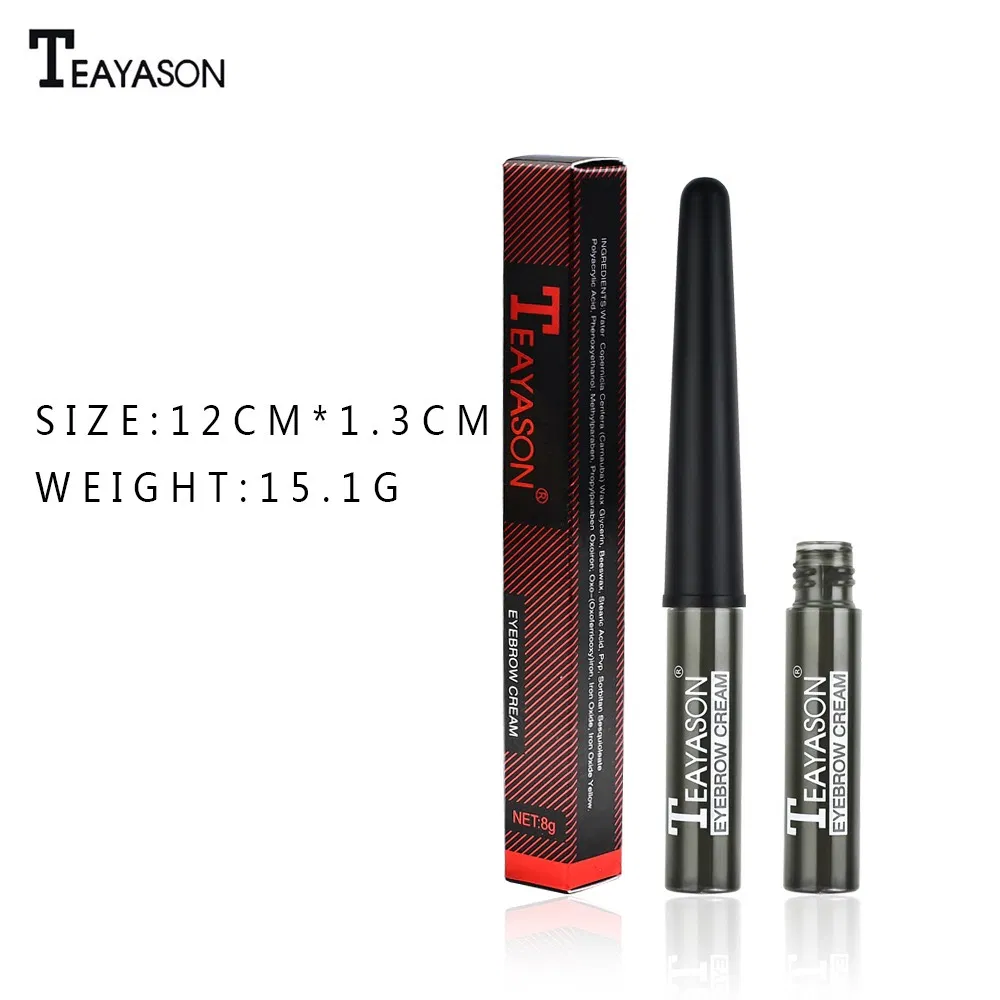Buena Calidad Impermeable Multicolor Crema De Cejas Popular Eyebrowcream Long-Lasting
