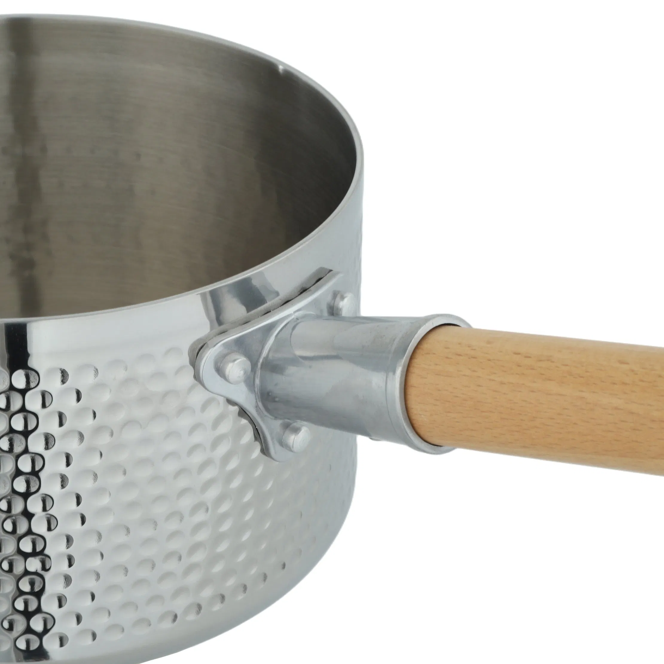 Молочная кастрюля 10 см со стальной ручкой для индукции