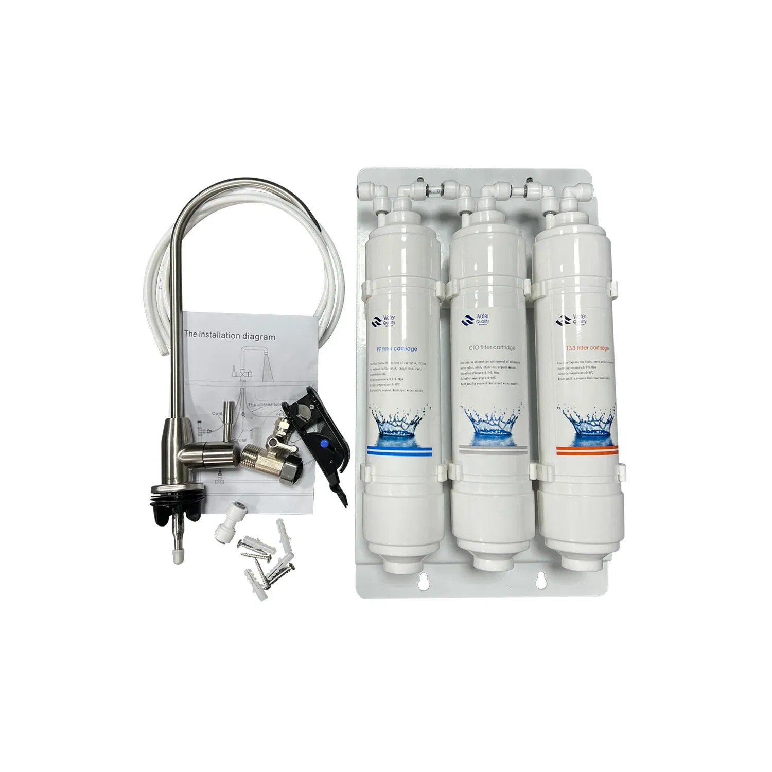 Under Sink Water Filter UF System Easy Install and Replacement Factory Price