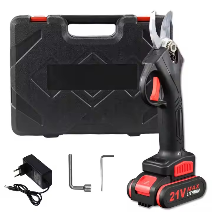 Wholesale Industrial DIY Grade Labor Saving Garden Pruner Lithium Electric 2.5 Opening Brushless Scissors Rough Cut Shears