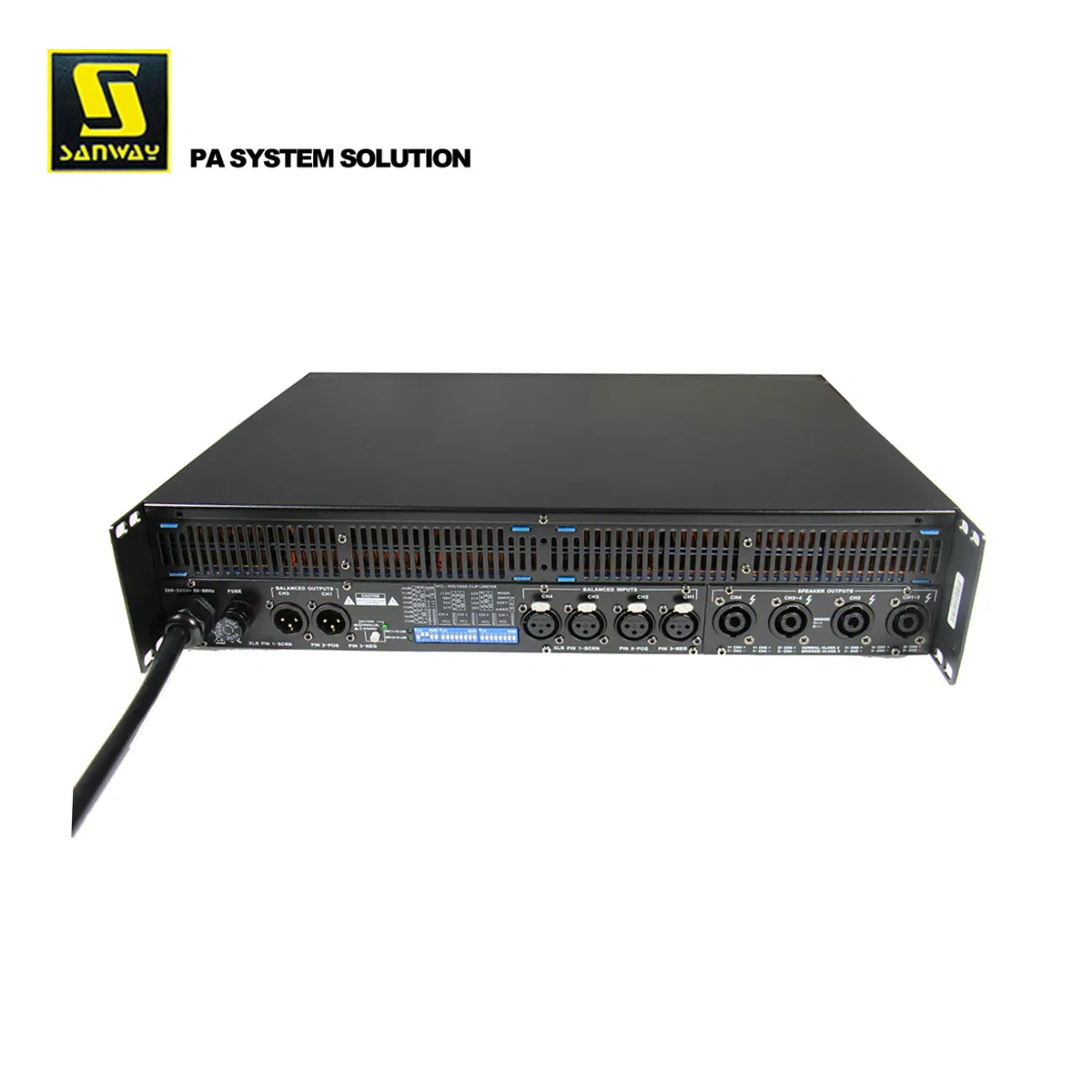 4 Channel Power Amplifiers (Sanway FP6000Q)