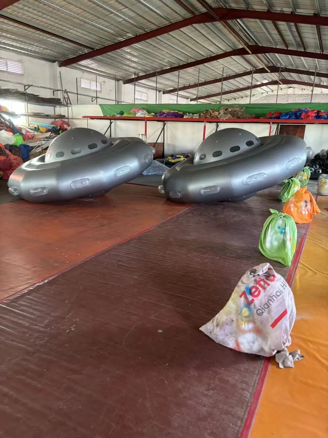Boyi PVC Inflatable Flying Saucer Alien UFO for Sale