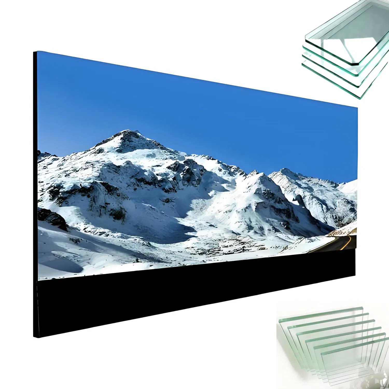 Stylish Curved Tempered Glass for Modern Household Appliances