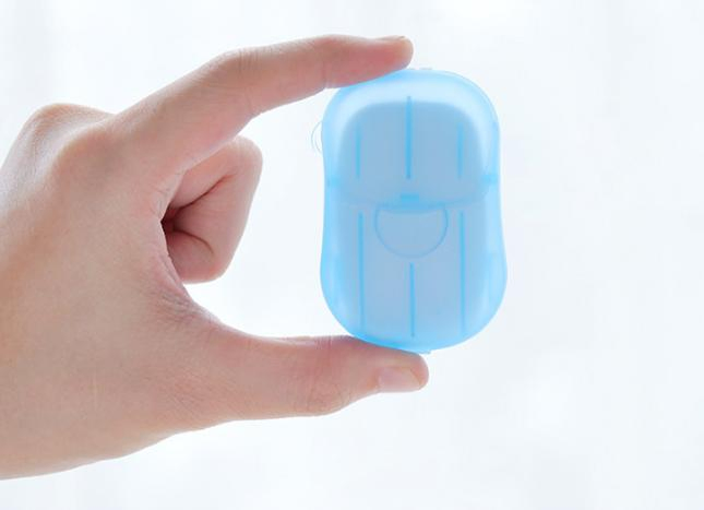 Wholesale OEM Mini Disposable Hotel Travel Wash Hand Paper Soap Sheet