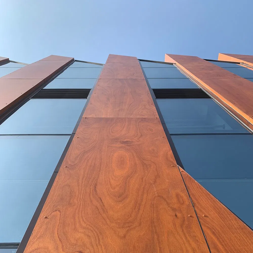 High Quality Decorative Wooden Water Proof Anti-UV Exterior Interior HPL of Compact Wall Panels/Boards Factory Price