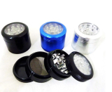 Sharp Teeth Metal Aluminum Zinc Smoking Tobacco Herb Grinder