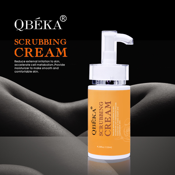 High Quality Hot Sale Qbeka Whitening Scrubbing Cream Body Scrub